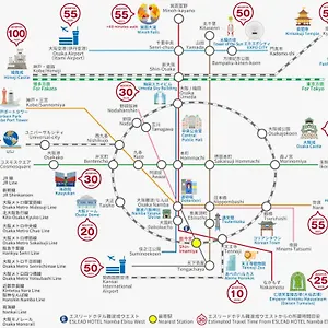 Appartamento Takuto Namba Ebisu West
